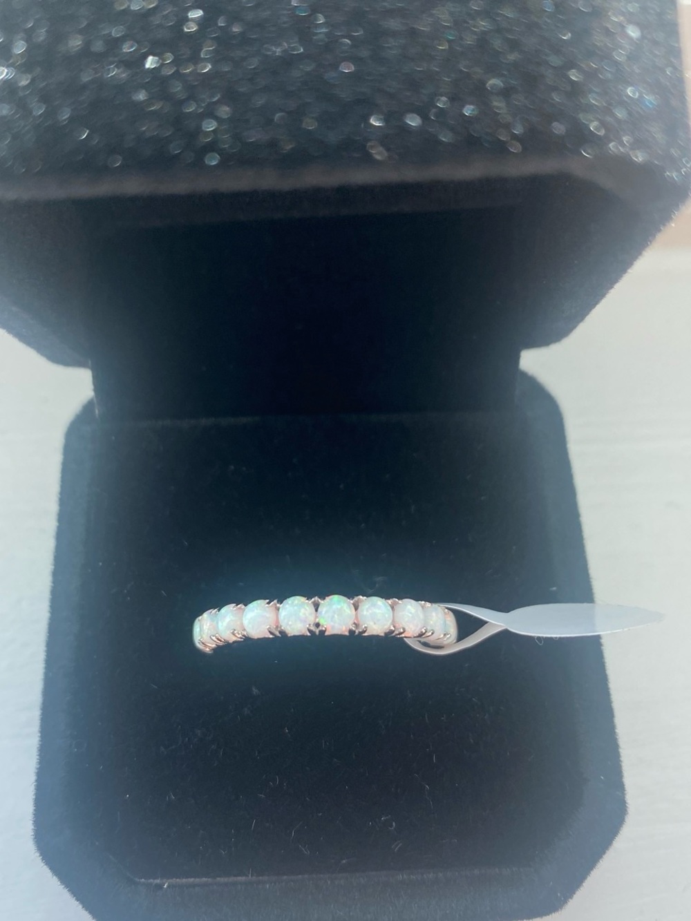 Opal Eternity Band Size 7